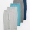 Plain Blues Leggings 5 Pack1.5-2 Years