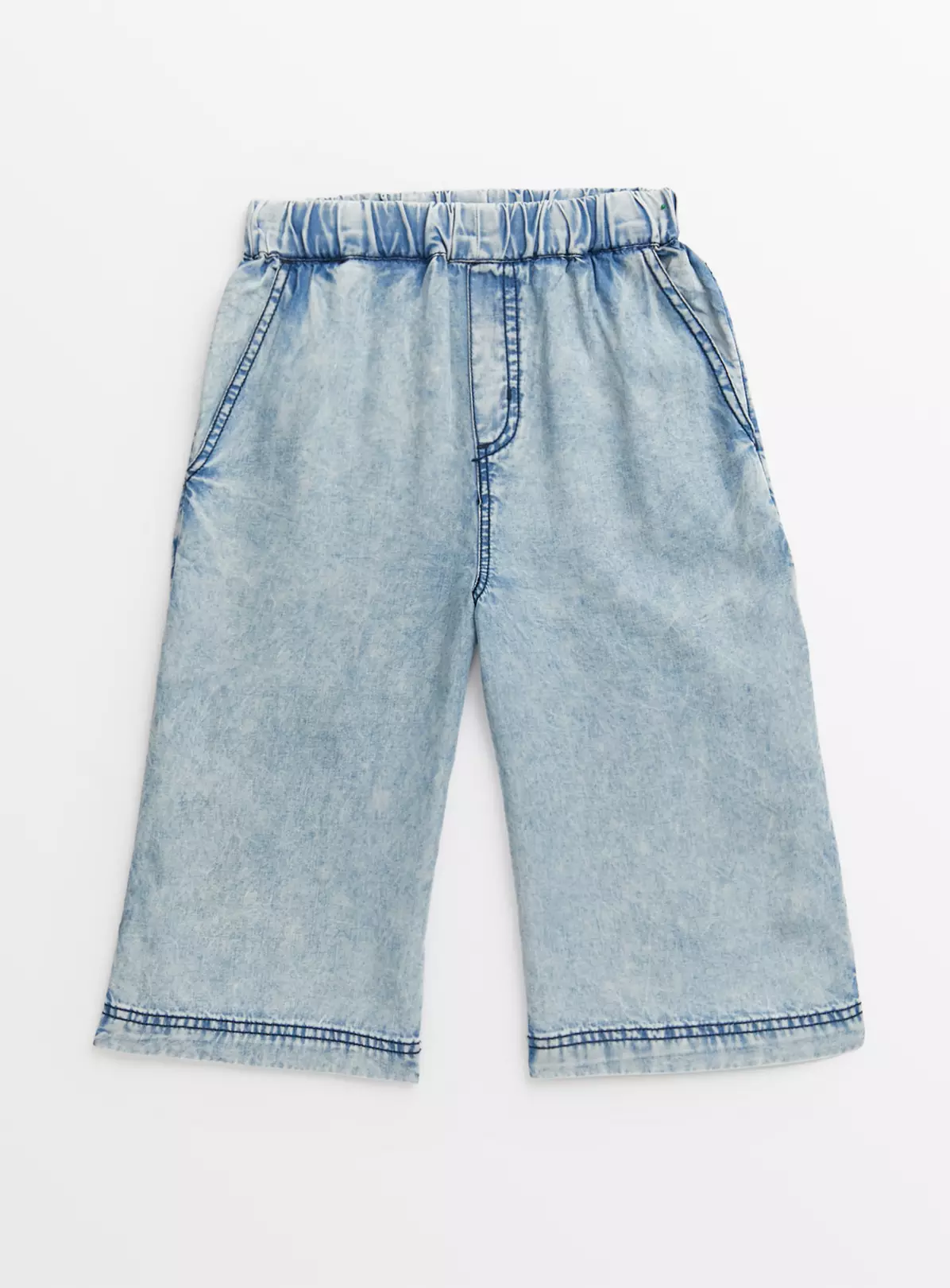 Denim Blue Culottes With TENCEL™ Lyocell 13 Years 4 Denim Blue Culottes With TENCEL™ Lyocell 13 Years - Image 2