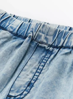 Denim Blue Culottes With TENCELâ„¢ Lyocell 13 Years