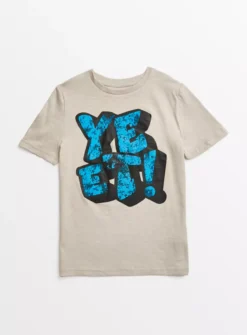 Stone Yeet Logo T-Shirt 13 Years -Hush Puppies Clothing Sale tuc143505276 Stone R Z001A