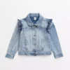 Pale Denim Frill Jacket 1-2 Years -Hush Puppies Clothing Sale tuc143509779 Denim R Z001A