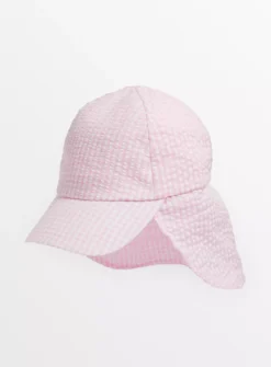 Pink Checked Keppi Hat 3-5 Years -Hush Puppies Clothing Sale tuc143513444 Pink R Z001A