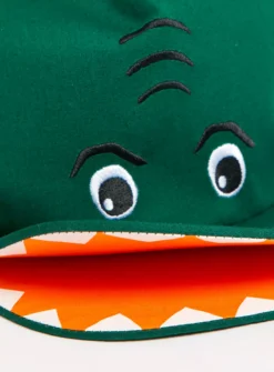 Green Crocodile Novelty Cap 1-2 Years -Hush Puppies Clothing Sale tuc143513698 Green R Z002A