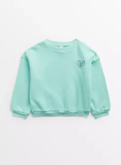 Green Good Vibes Sweatshirt 1-2 Years -Hush Puppies Clothing Sale tuc143514181 Green R Z001A
