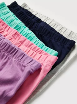 Bright Leggings 5 Pack 1-2 Years -Hush Puppies Clothing Sale tuc143514455 Multi20Coloured R Z002A