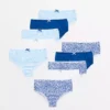 Blue & White Floral Briefs 10 Pack 1.5-2 Years -Hush Puppies Clothing Sale tuc143519782 Blue R Z001A