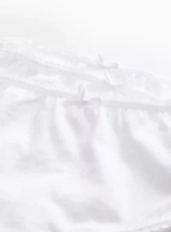 White Briefs 10 Pack 3-4 Years