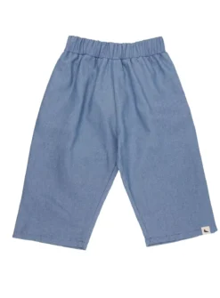 TURTLEDOVE LONDON Denim Blue Cropped Trousers 1-2 Years -Hush Puppies Clothing Sale tuc143527686 Blue R Z002A