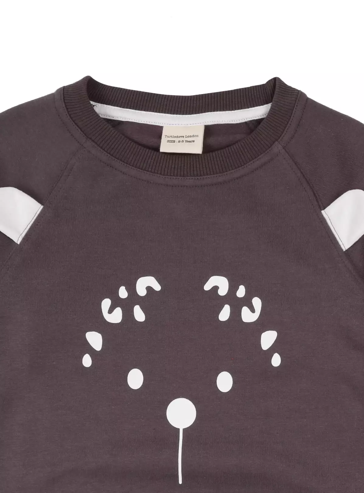 TURTLEDOVE LONDON Leopard Ears Sweatshirt 2-3 Years 3 TURTLEDOVE LONDON Leopard Ears Sweatshirt 2-3 Years