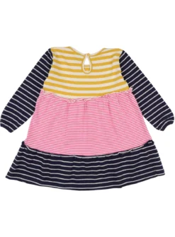 LILLY + SID GOTS Multi Stripe Tiered Dress 3-4 Years 11 LILLY + SID GOTS Multi Stripe Tiered Dress 3-4 Years -Hush Puppies Clothing Sale tuc143537059 Multi20Coloured R Z003A
