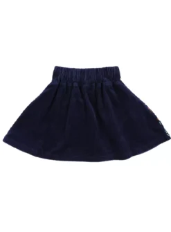 LILLY + SID GOTS Flower Border Cord Skirt 2-3 Years -Hush Puppies Clothing Sale tuc143537585 Navy R Z003A