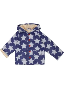 LILLY + SID Gots Star Raincoat 5-6 Years