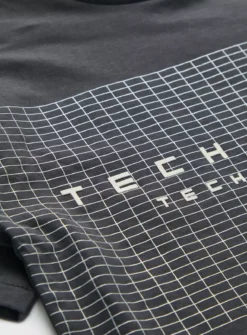 Black Tech Skate T-Shirt 11 Years -Hush Puppies Clothing Sale tuc143541963 Black R Z002A