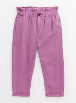 Lilac Paperbag Jeans 9 Years
