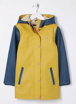 FATFACE Rubberised Waterproof Jacket 3-4 Years -Hush Puppies Clothing Sale tuc143562887 Yellow R Z004A 1