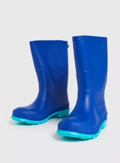 Blue & Green Wellies 6 Infant -Hush Puppies Clothing Sale tuc143566968 Navy R Z002A