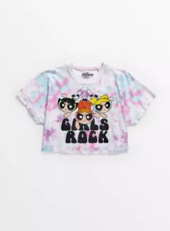 Power Puff Girls Tie Dye T-Shirt 14 Years