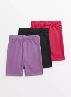 Bright Cycling Shorts 3 Pack 13 Years