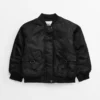 Black Utility Bomber Jacket 7-8 Years -Hush Puppies Clothing Sale tuc143609139 Black R Z001A