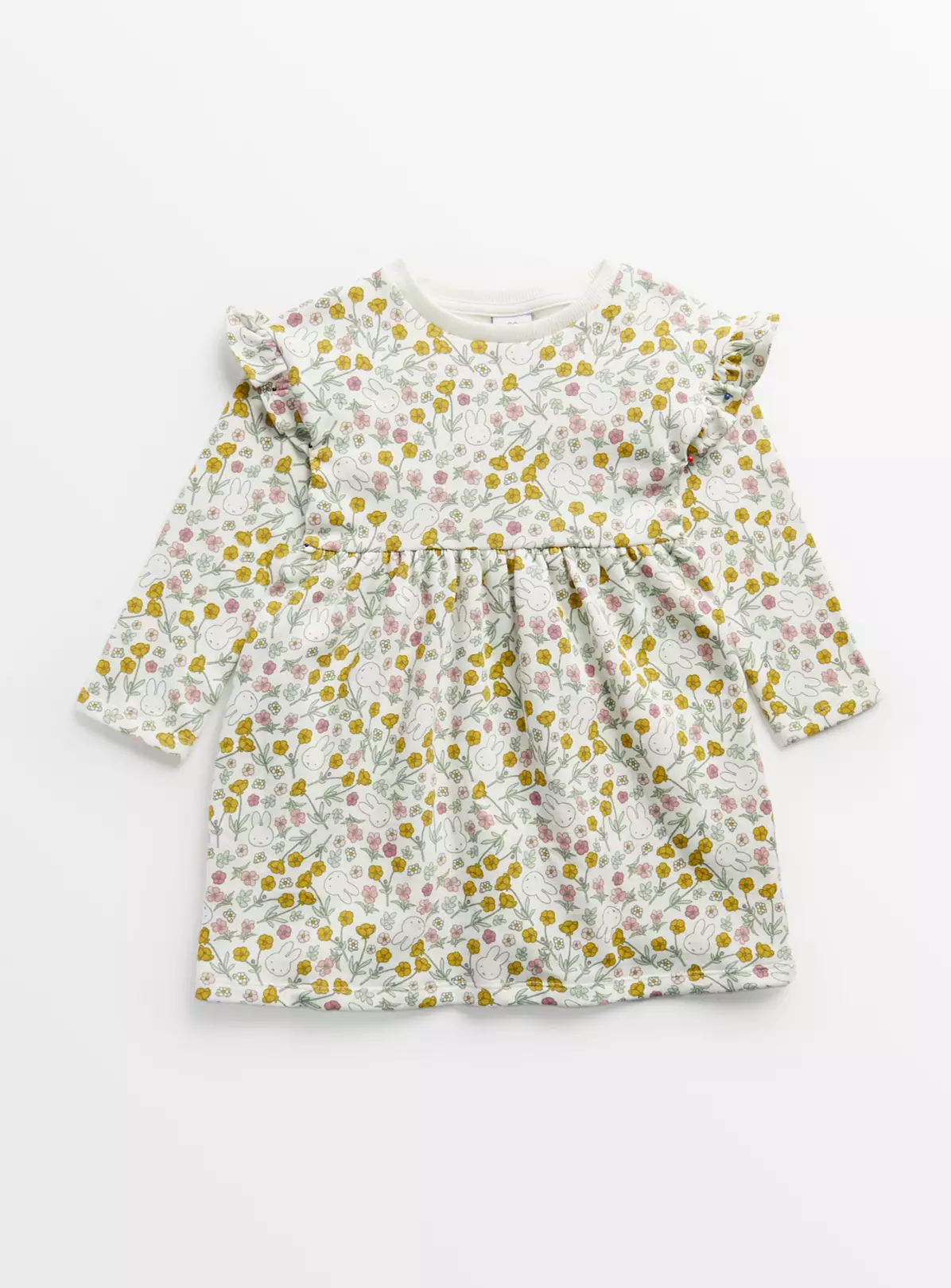 Miffy Floral Sweat Dress 1-2 Years 4 Miffy Floral Sweat Dress 1-2 Years - Image 2
