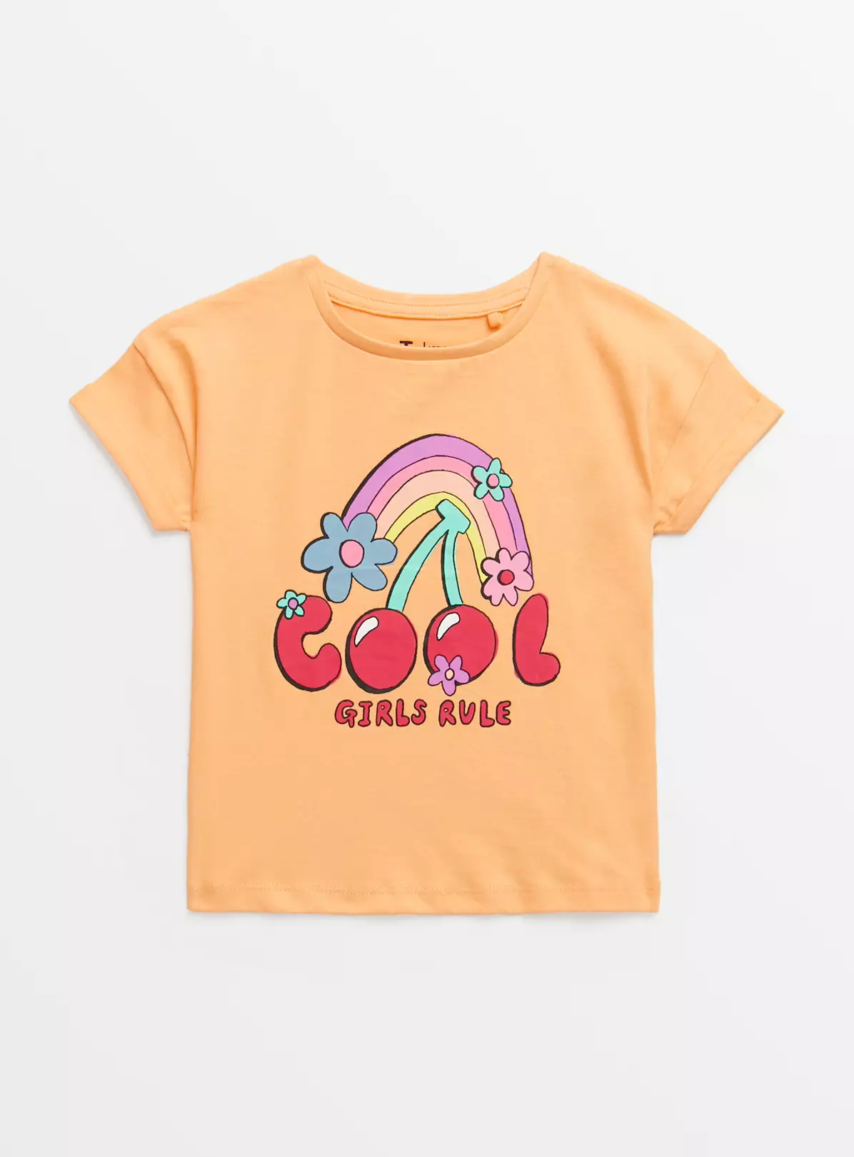 Orange Cool Girls Rule T-Shirt 1-2 Years 3 Orange Cool Girls Rule T-Shirt 1-2 Years
