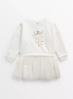 Fairy Sweatshirt & Tutu Dress 1-2 Years