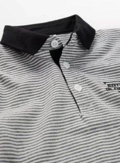 Mono Stripe Polo Shirt 11 Years