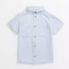 Blue Smart Short Sleeve Shirt 3 Years 2 Blue Smart Short Sleeve Shirt 3 Years -Hush Puppies Clothing Sale tuc143683283 Blue R Z001A