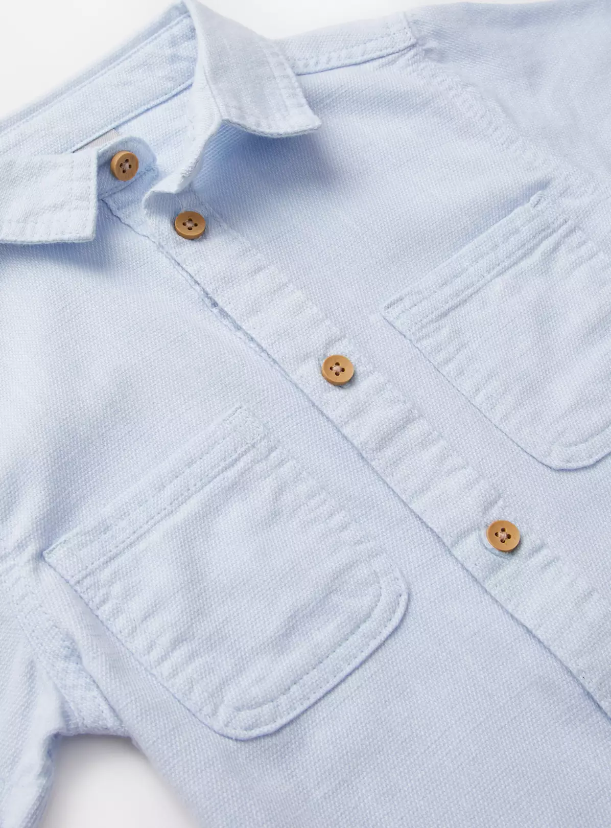 Blue Smart Short Sleeve Shirt 3 Years 4 Blue Smart Short Sleeve Shirt 3 Years - Image 2