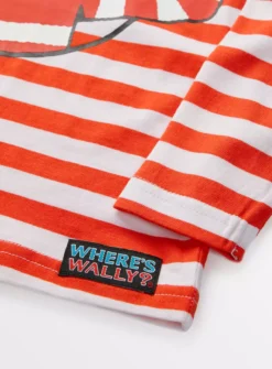 Where's Wally? Red Stripe Long Sleeve Top 1.5-2 Years -Hush Puppies Clothing Sale tuc143683531 Multi20Coloured R Z002A