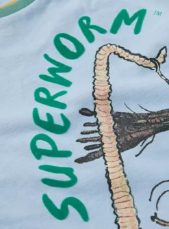 Superworm Pyjama Set 1.5-2 Years