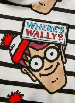 Wheres Wally Short Sleeve Pyjamas 3-4 Years