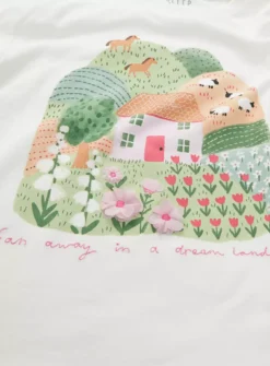 White Dreamland Pyjamas 1.5-2 Years