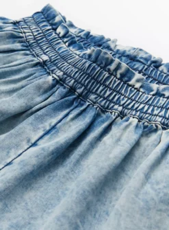 Blue Culotte Shorts With TENCEL™ Lyocell 8 Years 5 Blue Culotte Shorts With TENCEL™ Lyocell 8 Years -Hush Puppies Clothing Sale tuc143720195 Denim R Z002A