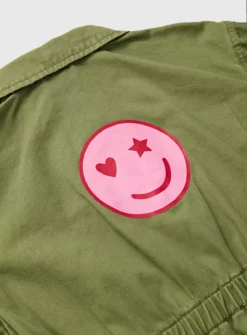 Khaki Badge Utility Jacket 5-6 Years