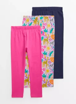 Safari Leggings 3 Pack 1-2 Years