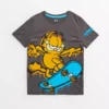 Charcoal Garfield Skater Print T-Shirt 9 Years -Hush Puppies Clothing Sale tuc143734351 Grey R Z001A