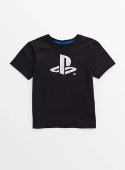 PlayStation Black Graphic T-Shirt 7 Years -Hush Puppies Clothing Sale tuc143734765 Black R Z001A