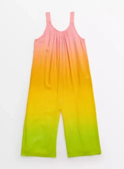 Tie Dye Woven Sleeveless Jumpsuit 8 Years