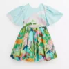 Floral Fields Short Sleeve Woven Dress 14 Years -Hush Puppies Clothing Sale tuc143748577 Multi20Coloured R Z001A