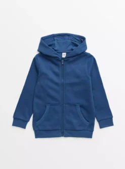 Blue Zip-Through Hoodie 14 Years