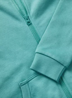 Turquoise Zip-Through Hoodie 13 Years
