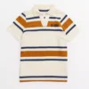 Tan Stripe Slogan Short Sleeve Polo Shirt 10 Years 1 Tan Stripe Slogan Short Sleeve Polo Shirt 10 Years -Hush Puppies Clothing Sale tuc143764497 Tan R Z001A