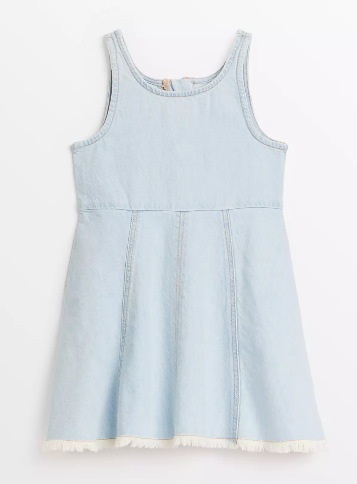 Light Denim Sleeveless Dress 7 Years 4 Light Denim Sleeveless Dress 7 Years - Image 2