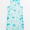 Blue Tie Dye Racer Neck Jersey Dress 8 Years -Hush Puppies Clothing Sale tuc143771937 Multi20Coloured R Z001A