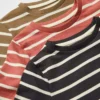 Stripe Short Sleeve T-Shirts 3 Pack 6 Years 2 Stripe Short Sleeve T-Shirts 3 Pack 6 Years -Hush Puppies Clothing Sale tuc143779390 Multi20Coloured R Z002A