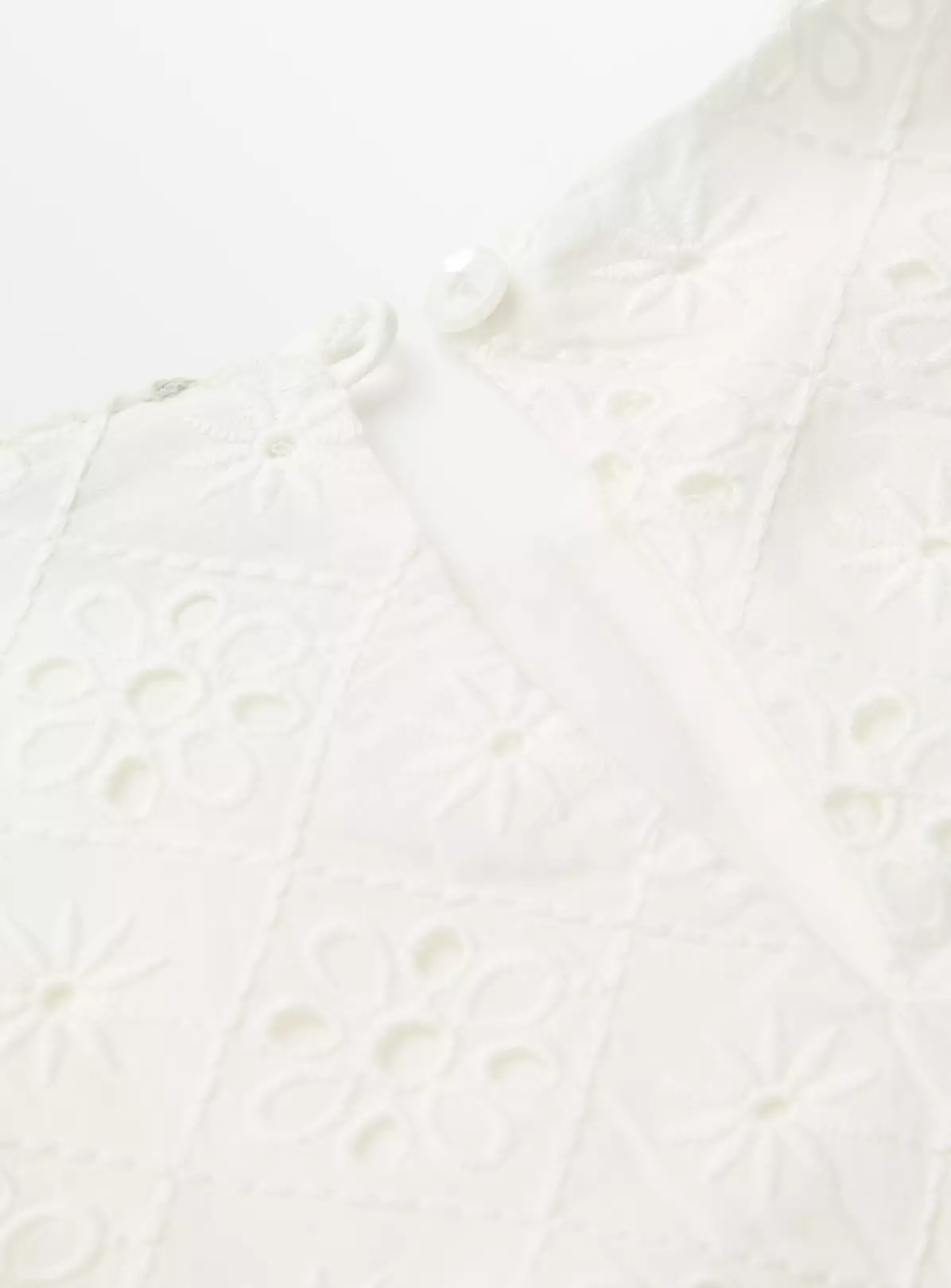 White Broderie Woven Dress 9 Years 3 White Broderie Woven Dress 9 Years