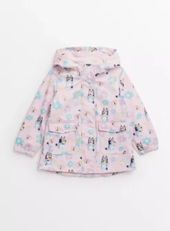 Bluey Floral Pink Rubberised Mac Coat 1-2 Years -Hush Puppies Clothing Sale tuc143792543 Multi20Coloured R Z001A