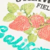 White Strawberry Fields Print T-Shirt 10 Years