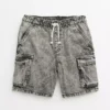 Grey Wash Denim Cargo Shorts 5 Years -Hush Puppies Clothing Sale tuc143797192 Grey R Z001A 1